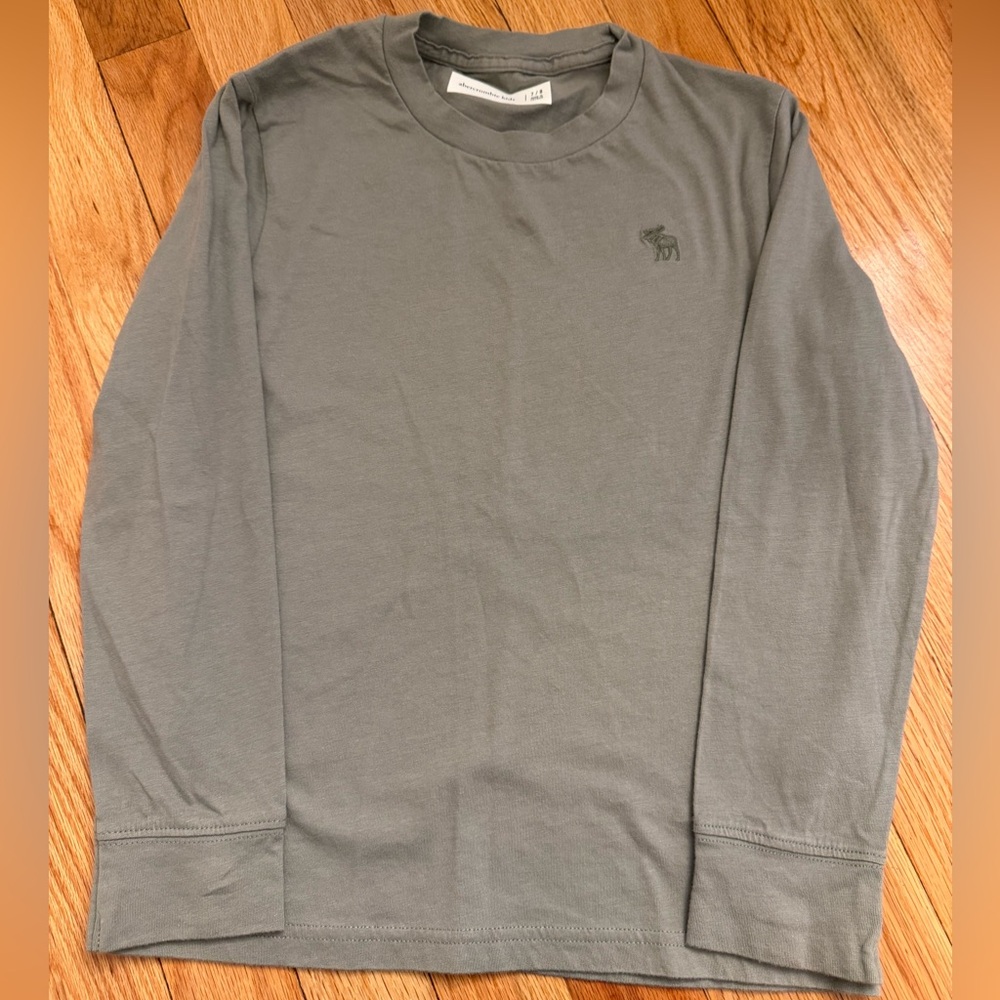 Green Abercrombie Long Sleeve Shirt